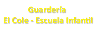 Guardería El Cole logo